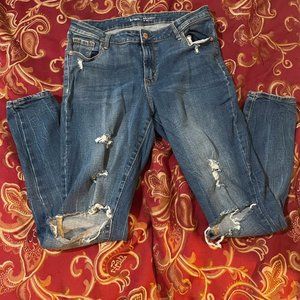 Distressed Ripped Old Navy Jeans